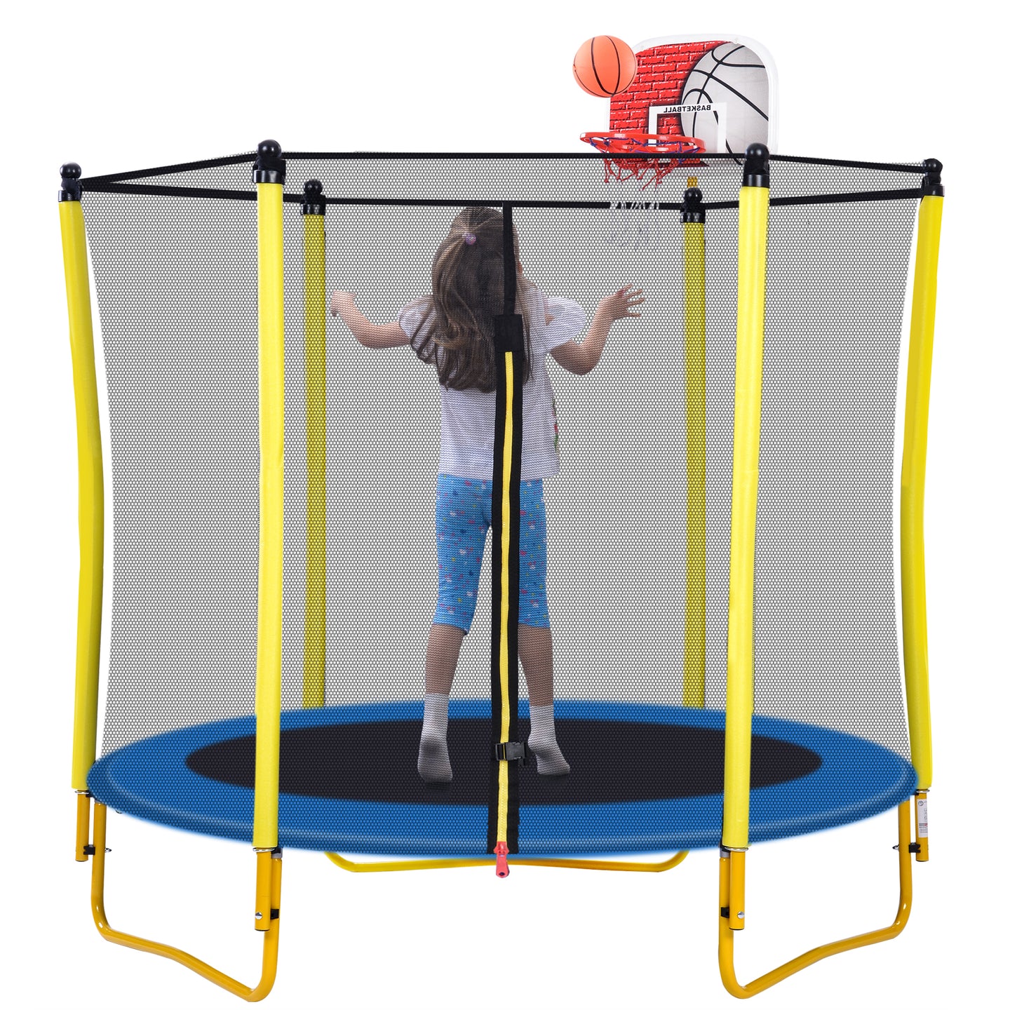 Small netted trampoline