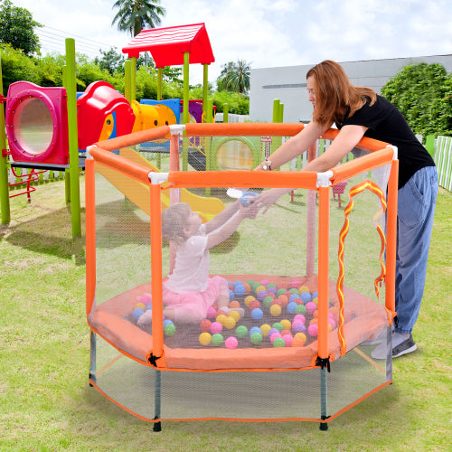 mini trampoline with netting